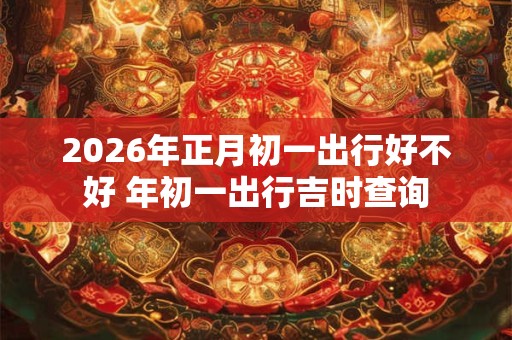 2026年正月初一出行好不好 年初一出行吉时查询 2026年正月初一出行好不好 年初一出行吉时查询