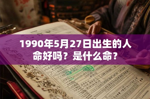 1990年5月27日出生的人命好吗?是什么命? 1990年5月27日出生的人命好吗?是什么命?