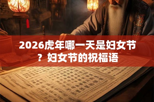 2026虎年哪一天是妇女节？妇女节的祝福语