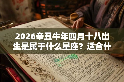 2026辛丑牛年四月十八出生是属于什么星座?适合什么职业? 2026辛丑牛年四月十八出生是属于什么星座?适合什么职业?
