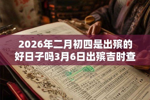 2026年二月初四是出殡的好日子吗3月6日出殡吉时查询