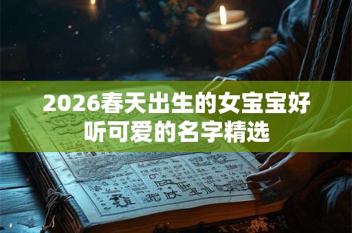 2026春天出生的女宝宝好听可爱的名字精选 2026春天出生的女宝宝好听可爱的名字精选