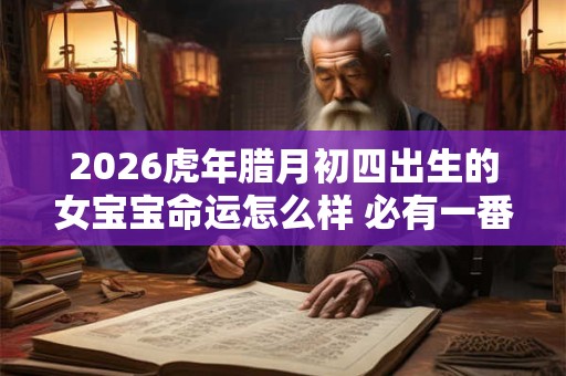 2026虎年腊月初四出生的女宝宝命运怎么样 必有一番作为