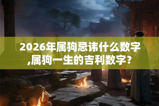 2026年属狗忌讳什么数字,属狗一生的吉利数字？