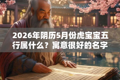 2026年阴历5月份虎宝宝五行属什么？寓意很好的名字