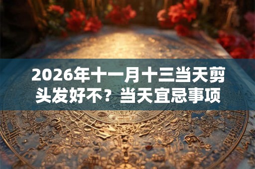 2026年十一月十三当天剪头发好不？当天宜忌事项
