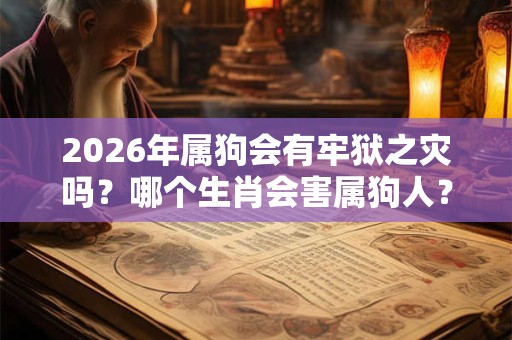 2026年属狗会有牢狱之灾吗？哪个生肖会害属狗人？