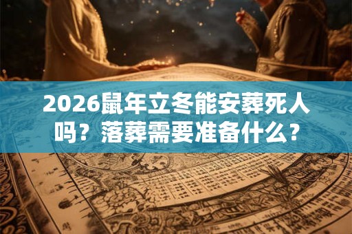 2026鼠年立冬能安葬死人吗?落葬需要准备什么? 2026鼠年立冬能安葬死人吗?落葬需要准备什么?