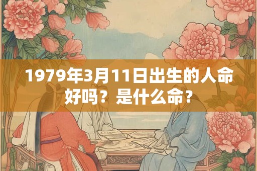 1979年3月11日出生的人命好吗?是什么命? 1979年3月11日出生的人命好吗?是什么命?