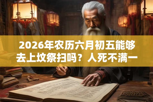 2026年农历六月初五能够去上坟祭扫吗？人死不满一年不能看墓地吗？