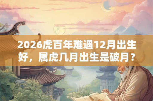 2026虎百年难遇12月出生好，属虎几月出生是破月？