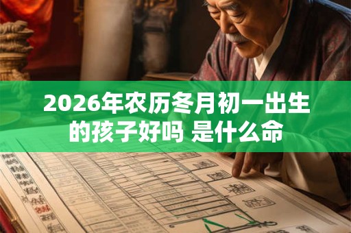 2026年农历冬月初一出生的孩子好吗 是什么命 2026年农历冬月初一出生的孩子好吗 是什么命
