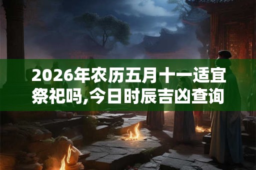 2026年农历五月十一适宜祭祀吗,今日时辰吉凶查询 2026年农历五月十一适宜祭祀吗,今日时辰吉凶查询