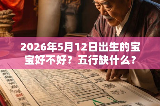 2026年5月12日出生的宝宝好不好？五行缺什么？