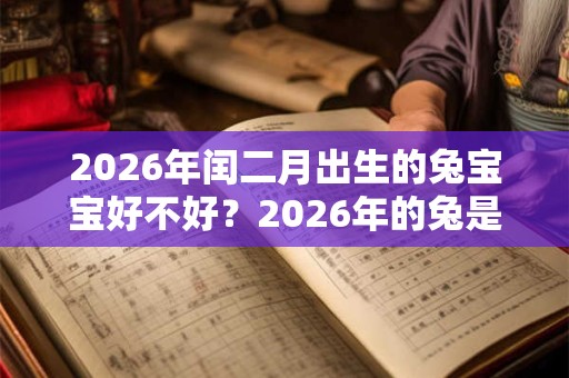 2026年闰二月出生的兔宝宝好不好?2026年的兔是百年难遇 2026年闰二月出生的兔宝宝好不好?2026年的兔是百年难遇