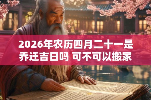 2026年农历四月二十一是乔迁吉日吗 可不可以搬家入宅