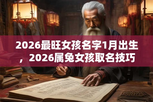 2026最旺女孩名字1月出生，2026属兔女孩取名技巧
