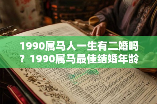 1990属马人一生有二婚吗？1990属马最佳结婚年龄