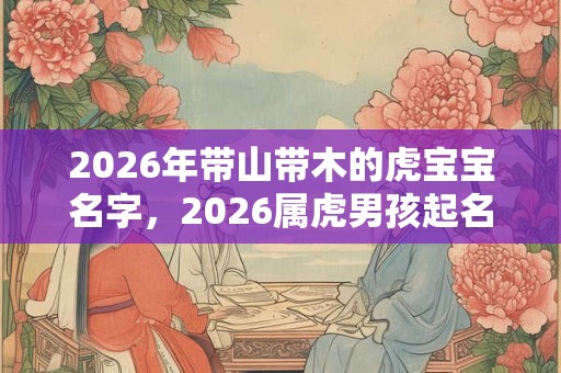 2026年带山带木的虎宝宝名字，2026属虎男孩起名最佳字