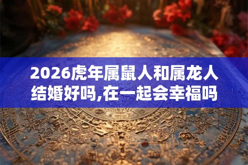 2026虎年属鼠人和属龙人结婚好吗,在一起会幸福吗？