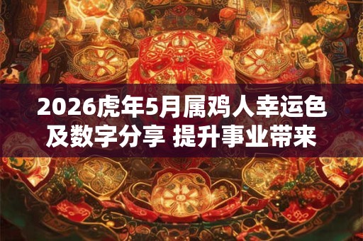 2026虎年5月属鸡人幸运色及数字分享 提升事业带来成就 2026虎年5月属鸡人幸运色及数字分享 提升事业带来成就