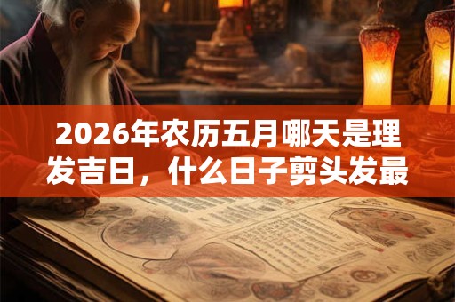 2026年农历五月哪天是理发吉日,什么日子剪头发最吉利? 2026年农历五月哪天是理发吉日,什么日子剪头发最吉利?