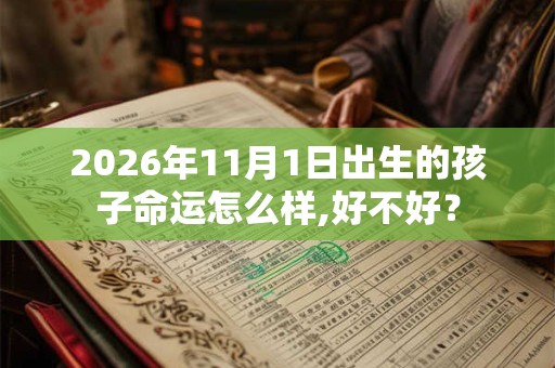 2026年11月1日出生的孩子命运怎么样,好不好？