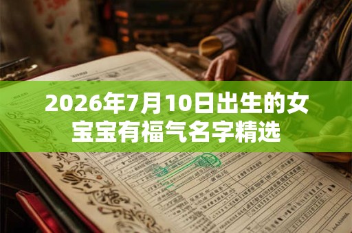 2026年7月10日出生的女宝宝有福气名字精选