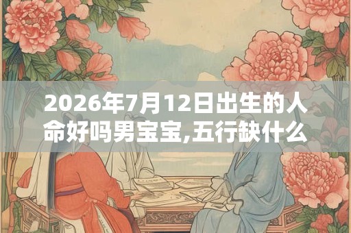 2026年7月12日出生的人命好吗男宝宝,五行缺什么 2026年7月12日出生的人命好吗男宝宝,五行缺什么