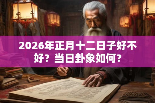 2026年正月十二日子好不好？当日卦象如何？