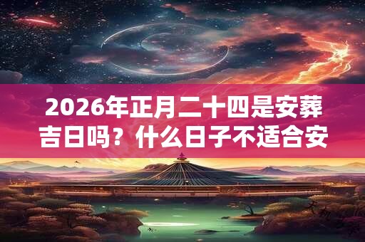 2026年正月二十四是安葬吉日吗？什么日子不适合安葬？