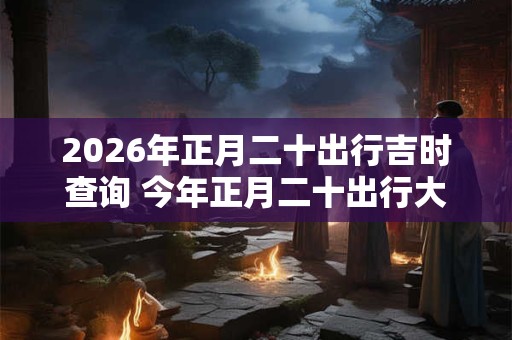 2026年正月二十出行吉时查询 今年正月二十出行大利方向在哪