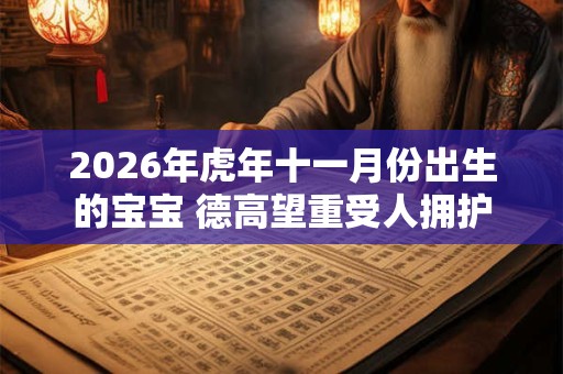2026年虎年十一月份出生的宝宝 德高望重受人拥护