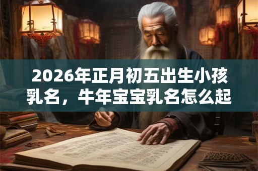 2026年正月初五出生小孩乳名,牛年宝宝乳名怎么起? 2026年正月初五出生小孩乳名,牛年宝宝乳名怎么起?