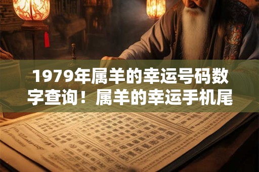 1979年属羊的幸运号码数字查询！属羊的幸运手机尾号是几