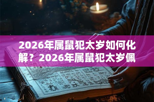 2026年属鼠犯太岁如何化解?2026年属鼠犯太岁佩戴什么? 2026年属鼠犯太岁如何化解?2026年属鼠犯太岁佩戴什么?