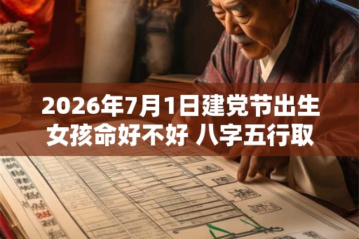 2026年7月1日建党节出生女孩命好不好 八字五行取名大全 2026年7月1日建党节出生女孩命好不好 八字五行取名大全