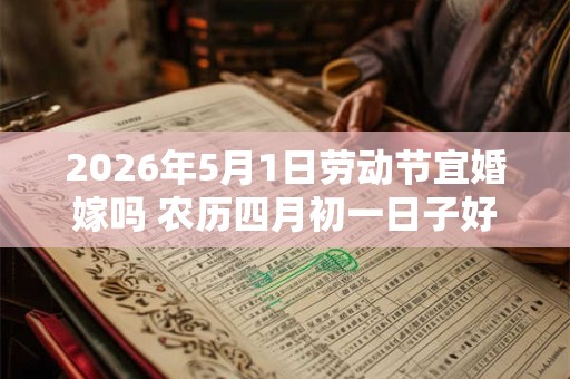 2026年5月1日劳动节宜婚嫁吗 农历四月初一日子好不好 2026年5月1日劳动节宜婚嫁吗 农历四月初一日子好不好