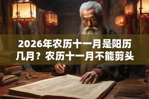 2026年农历十一月是阳历几月？农历十一月不能剪头发？