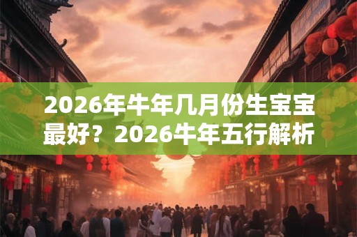 2026年牛年几月份生宝宝最好？2026牛年五行解析