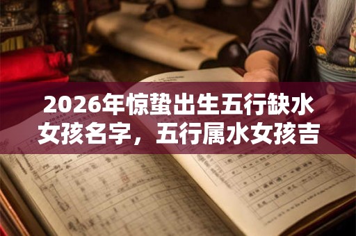 2026年惊蛰出生五行缺水女孩名字，五行属水女孩吉祥名字