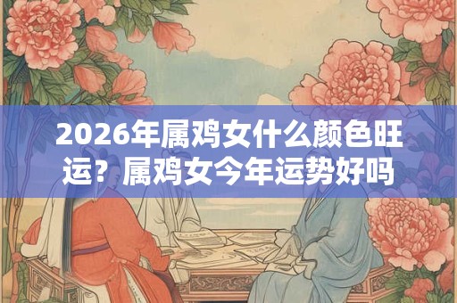 2026年属鸡女什么颜色旺运？属鸡女今年运势好吗
