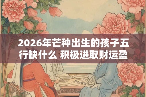 2026年芒种出生的孩子五行缺什么 积极进取财运盈满 2026年芒种出生的孩子五行缺什么 积极进取财运盈满
