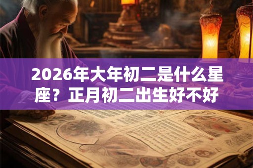 2026年大年初二是什么星座?正月初二出生好不好 2026年大年初二是什么星座?正月初二出生好不好