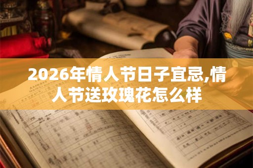 2026年情人节日子宜忌,情人节送玫瑰花怎么样 2026年情人节日子宜忌,情人节送玫瑰花怎么样