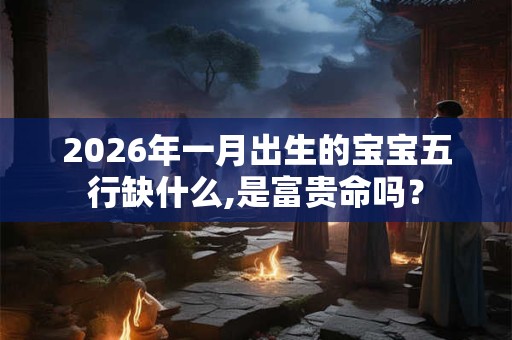 2026年一月出生的宝宝五行缺什么,是富贵命吗？