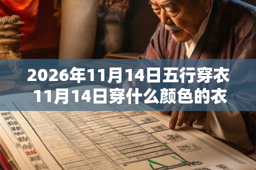 2026年11月14日五行穿衣 11月14日穿什么颜色的衣服旺运