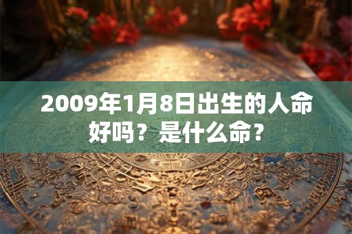 2009年1月8日出生的人命好吗?是什么命? 2009年1月8日出生的人命好吗?是什么命?