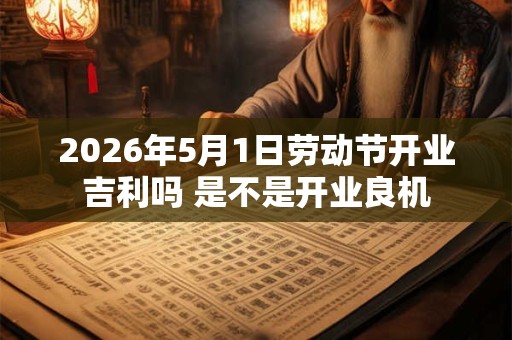 2026年5月1日劳动节开业吉利吗 是不是开业良机