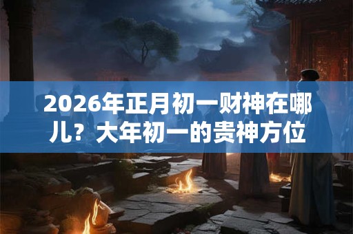 2026年正月初一财神在哪儿?大年初一的贵神方位 2026年正月初一财神在哪儿?大年初一的贵神方位